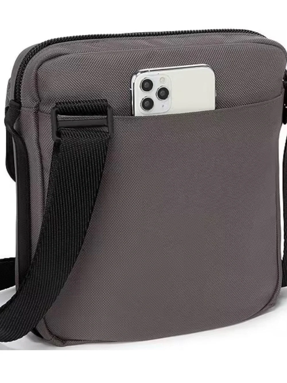 NEW Tumi ALPHA BRAVO JUNIOR 9.5” Ballistic Nylon Sling Crossbody Bag - CHARCOAL